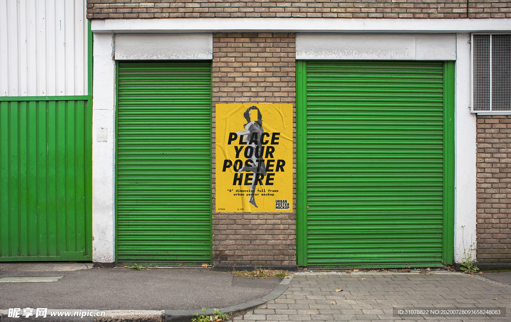 海报样机展示效果图