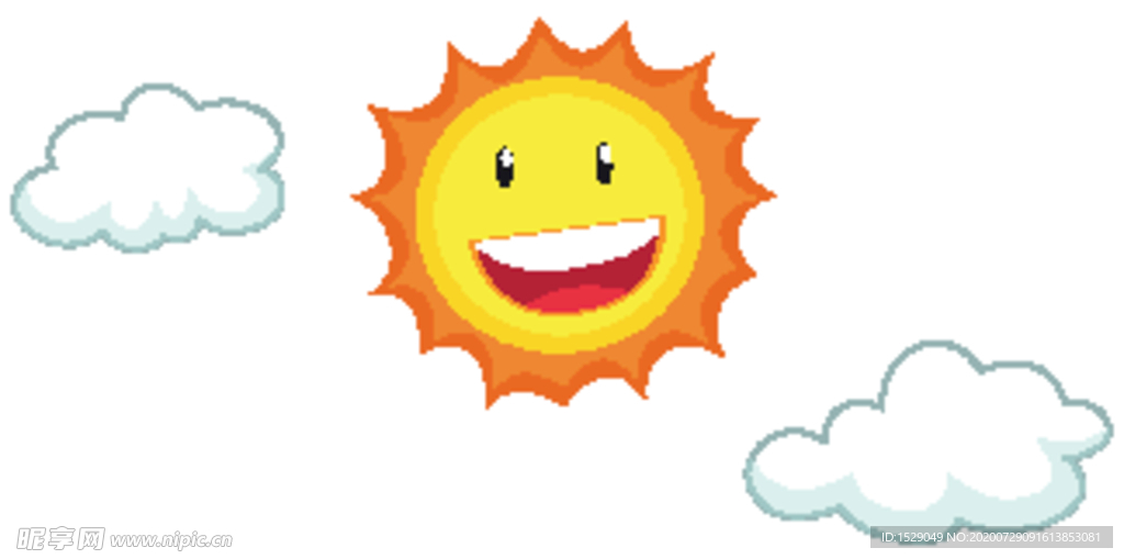 卡通太阳