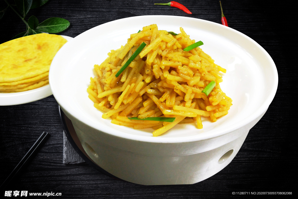 山药芥芥油烙饼