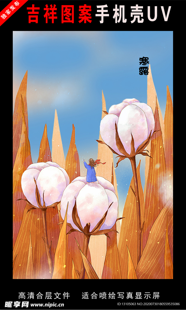 二十四节气插画 手绘插画图片