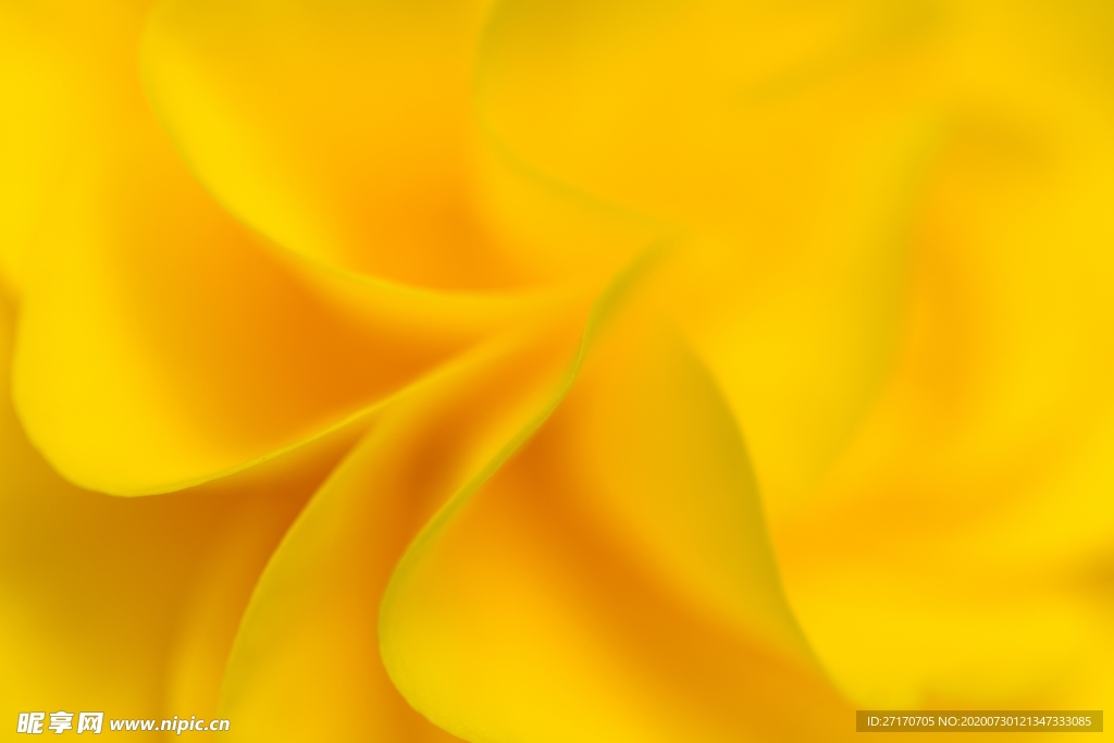 黄色优美立体背景