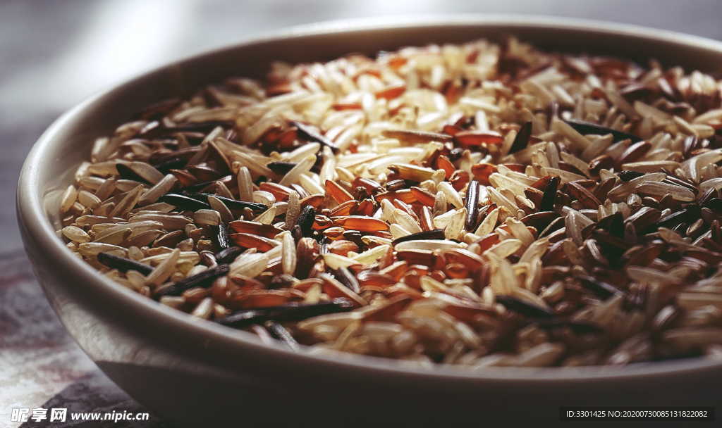 碗里的麦子图片