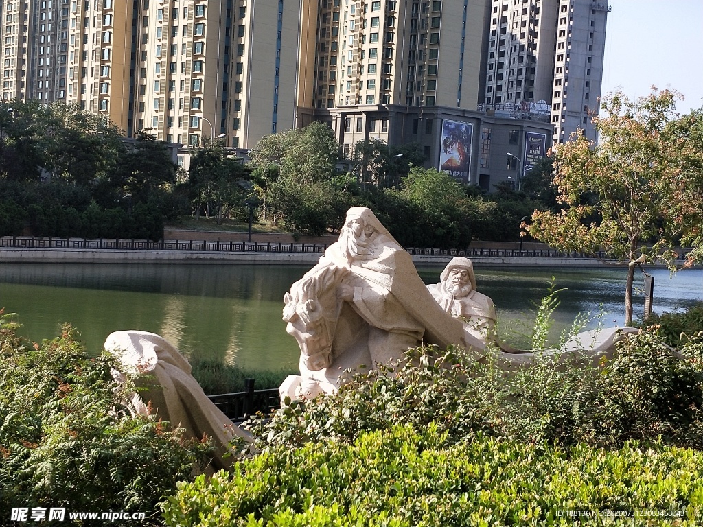 唐山环城水系雕塑