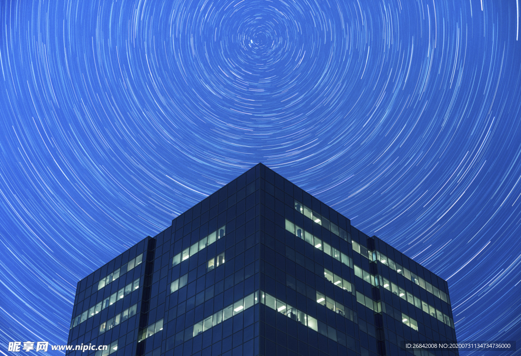 现代建筑 科幻建筑 玻璃幕墙