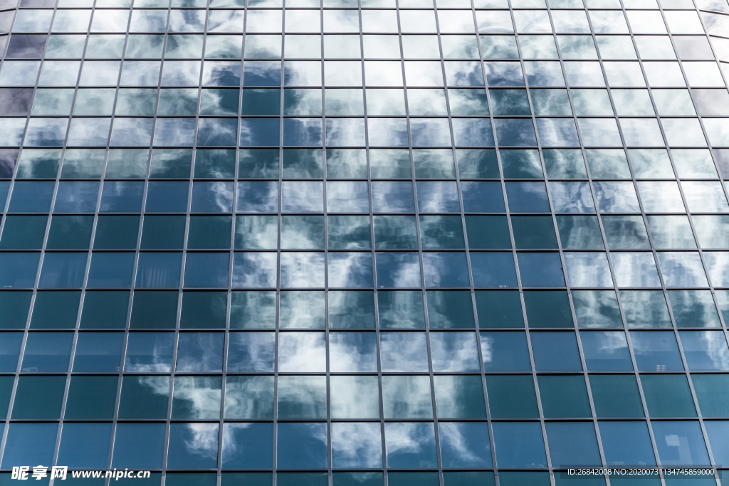 现代建筑 科幻建筑 玻璃幕墙