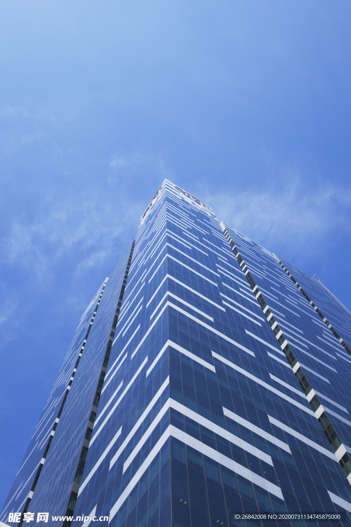 现代建筑 科幻建筑 玻璃幕墙