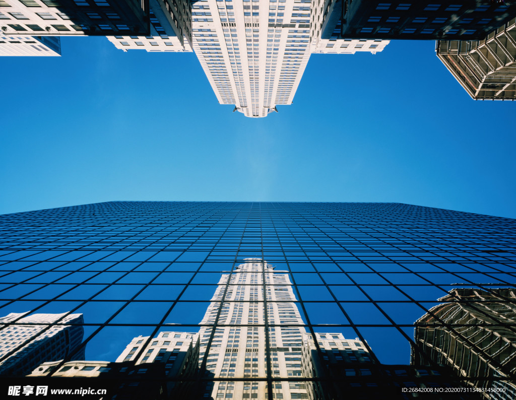 现代建筑 科幻建筑 玻璃幕墙