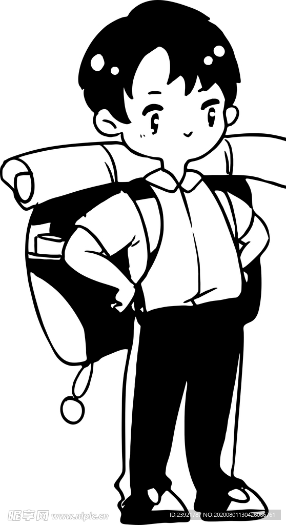 男孩