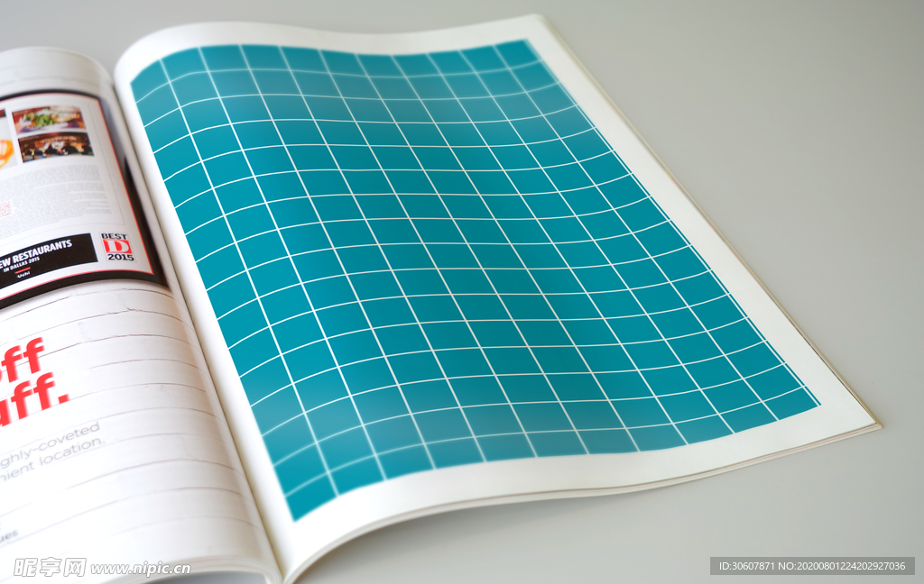 杂志样机