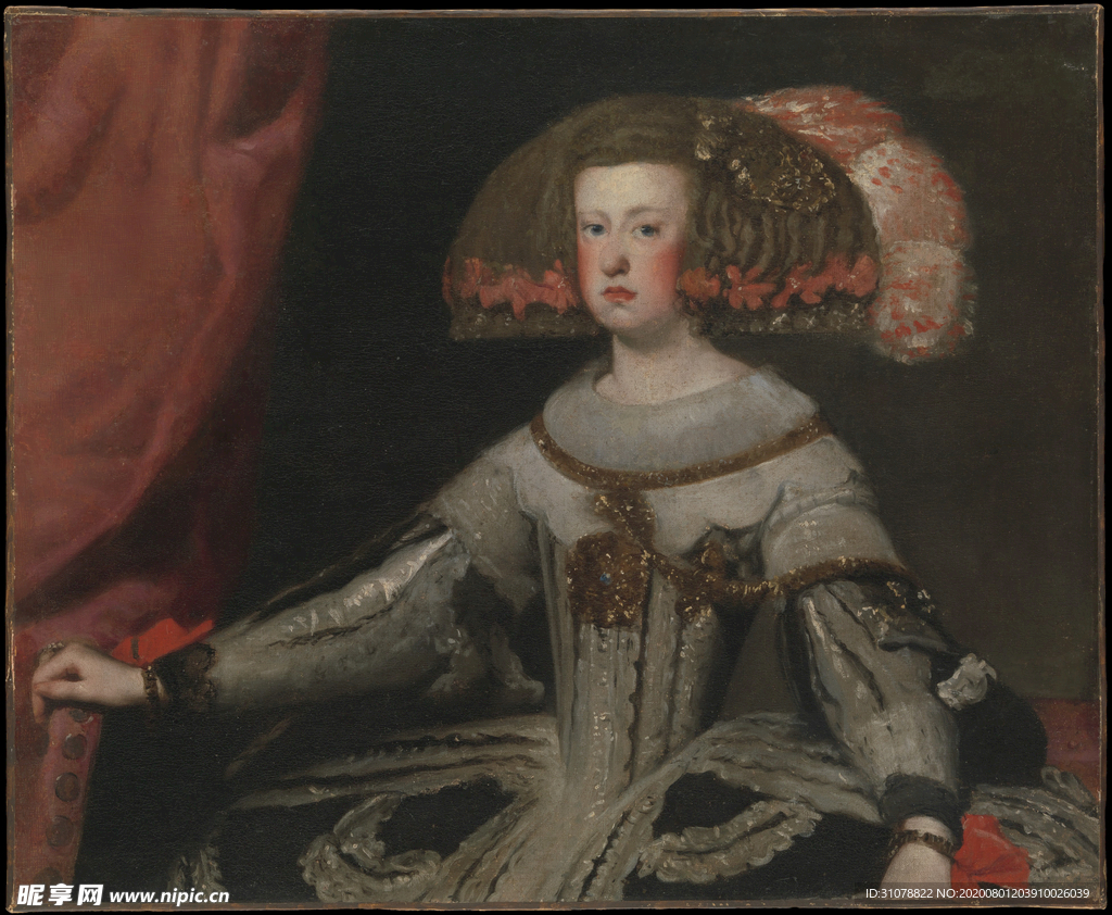 欧式人物形象油画