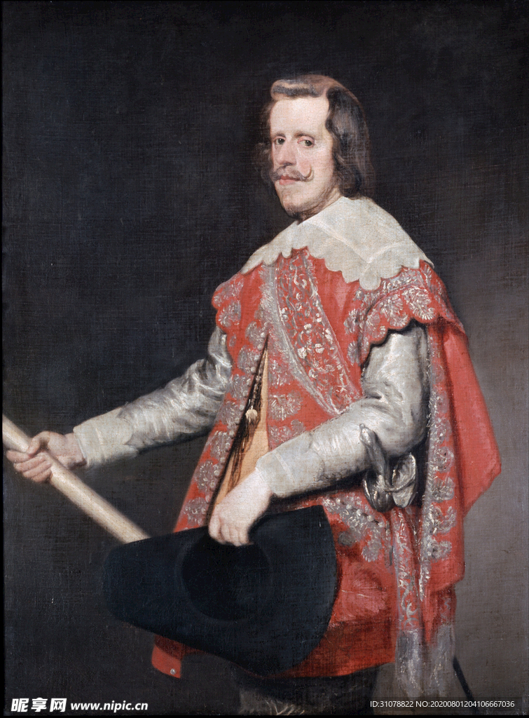 欧式人物形象油画