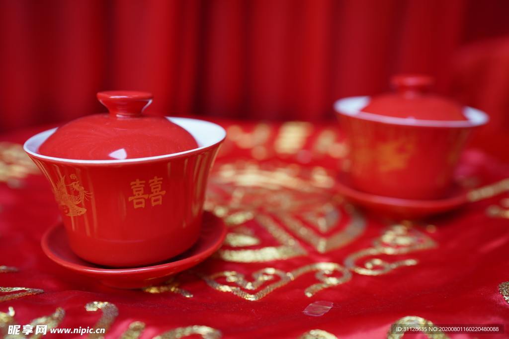 喜庆背景 杯子