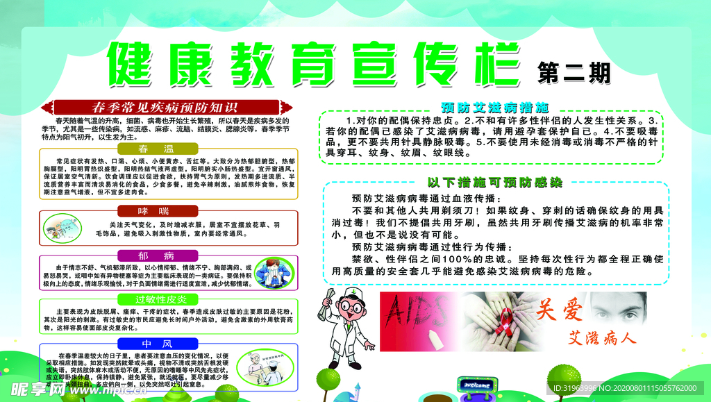 健康教育宣传栏