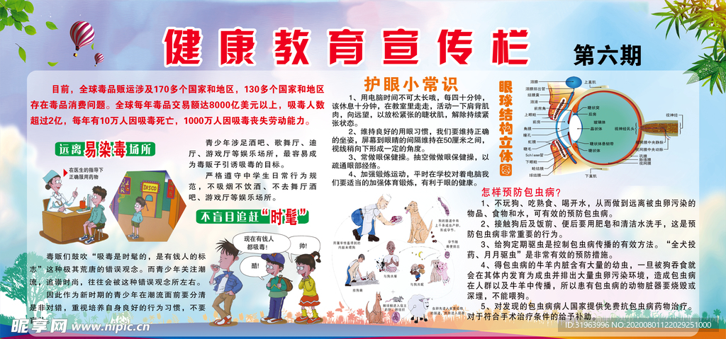 健康教育宣传栏