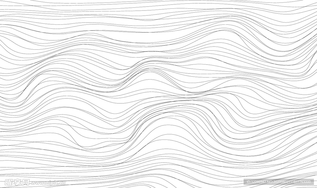 波纹线条抽象纹理背景