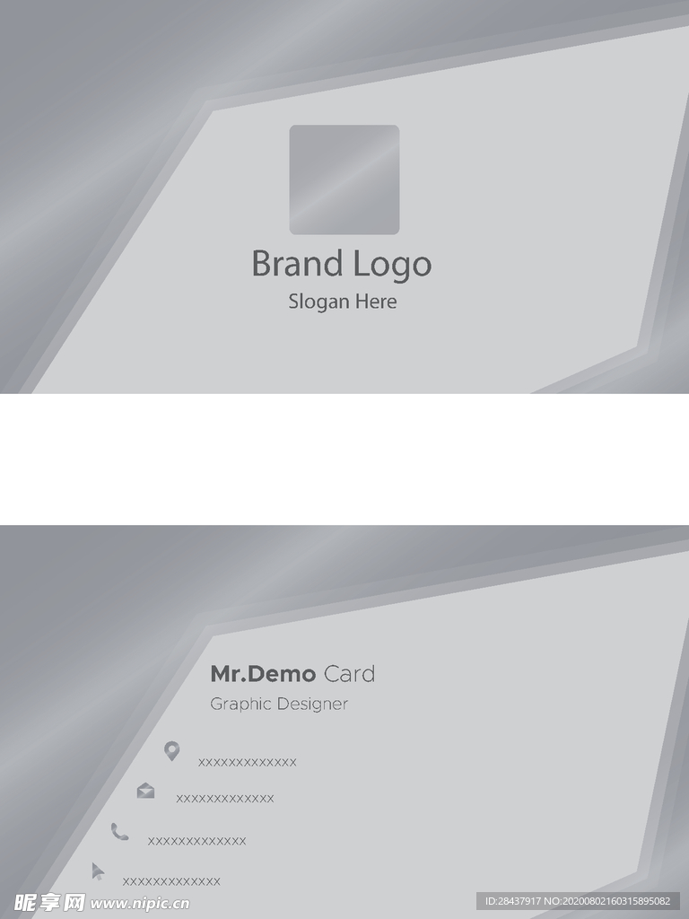 矢量名片模板