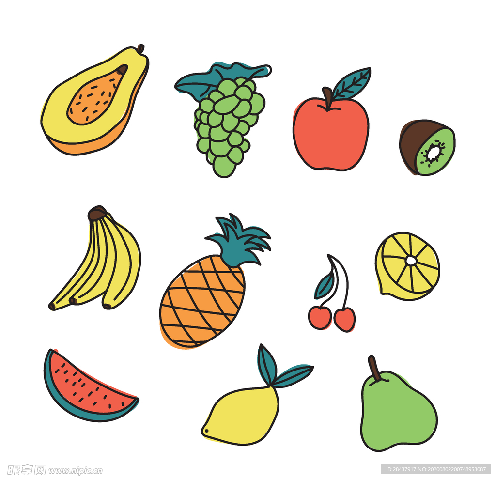 矢量果蔬素材