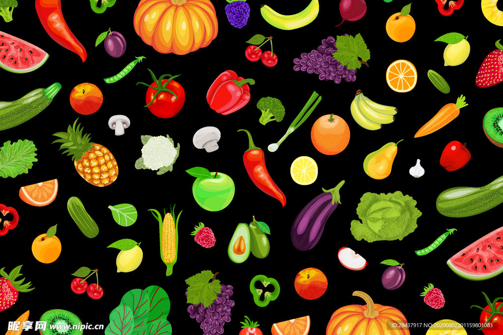 矢量果蔬素材