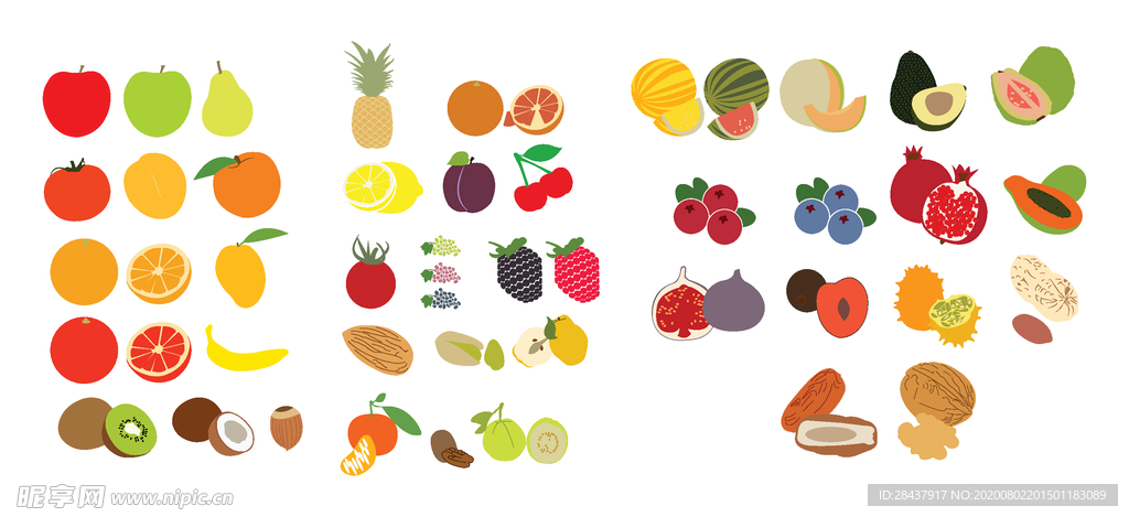 矢量果蔬素材