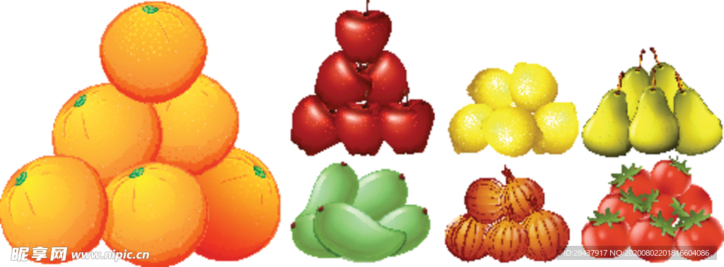 矢量果蔬素材