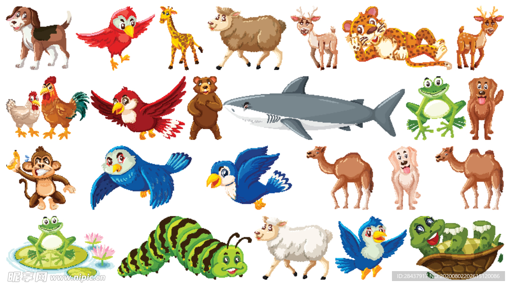 矢量动物素材