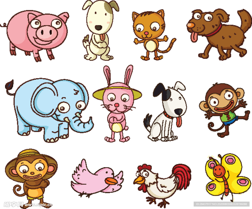 矢量动物素材