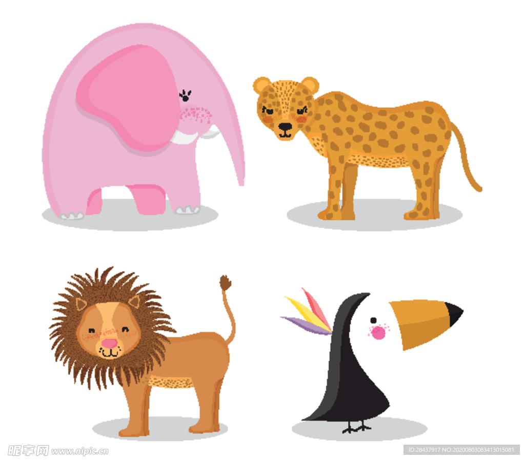 矢量动物素材