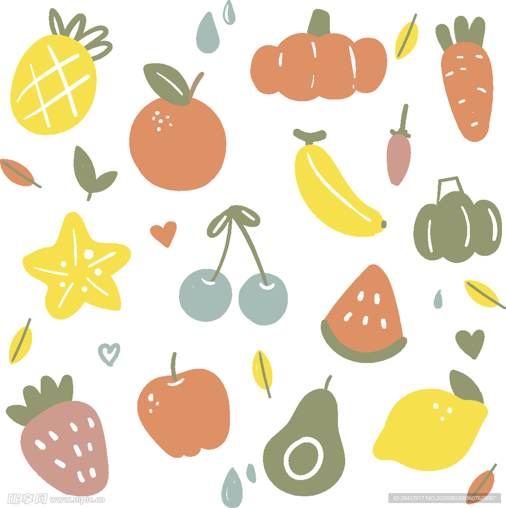 矢量果蔬素材