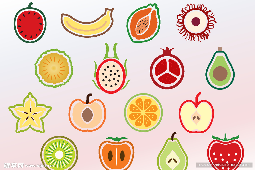 矢量果蔬素材