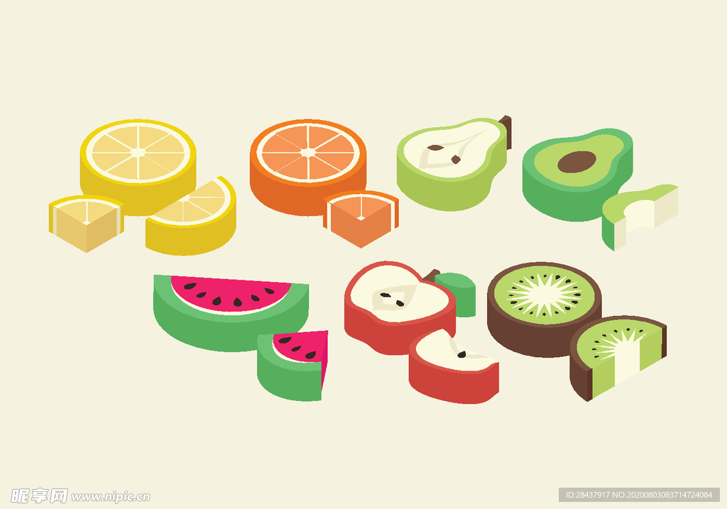 矢量果蔬素材