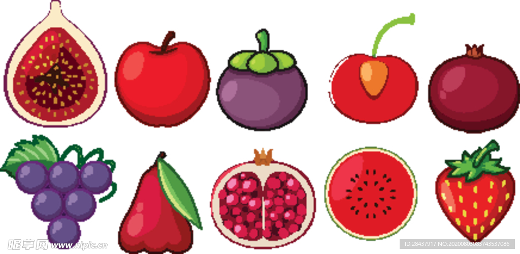 矢量果蔬素材