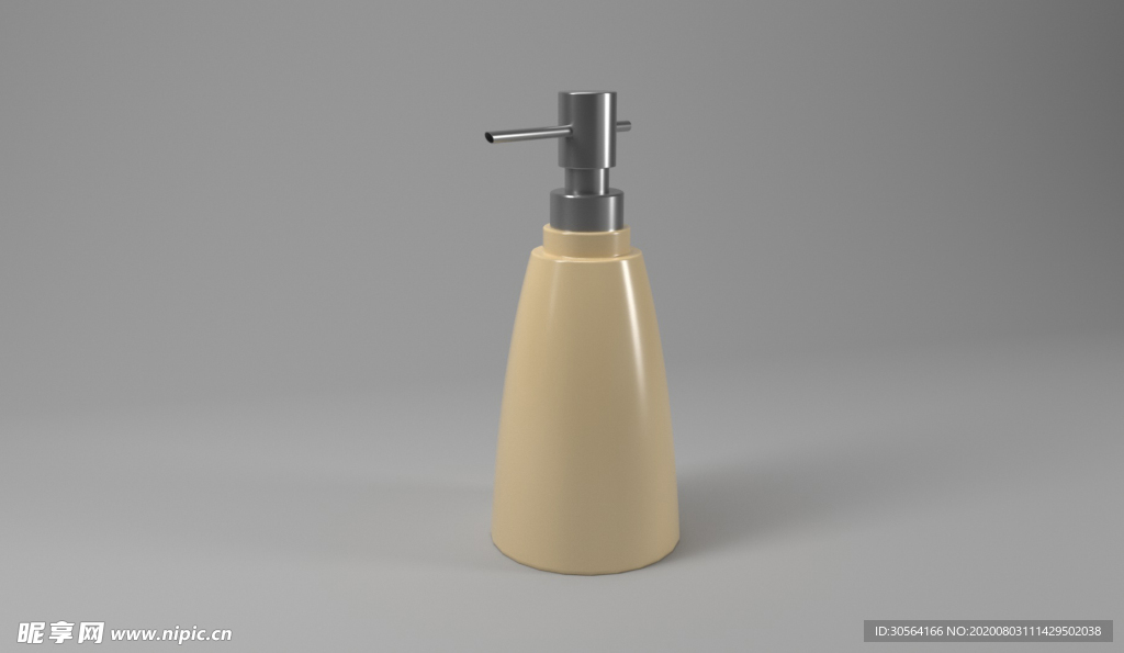 洗护用品包装立体样机背景素材