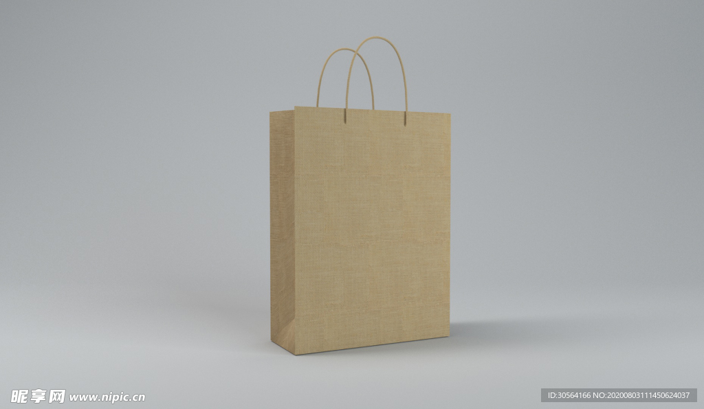 包装盒纸袋立体样机背景素材