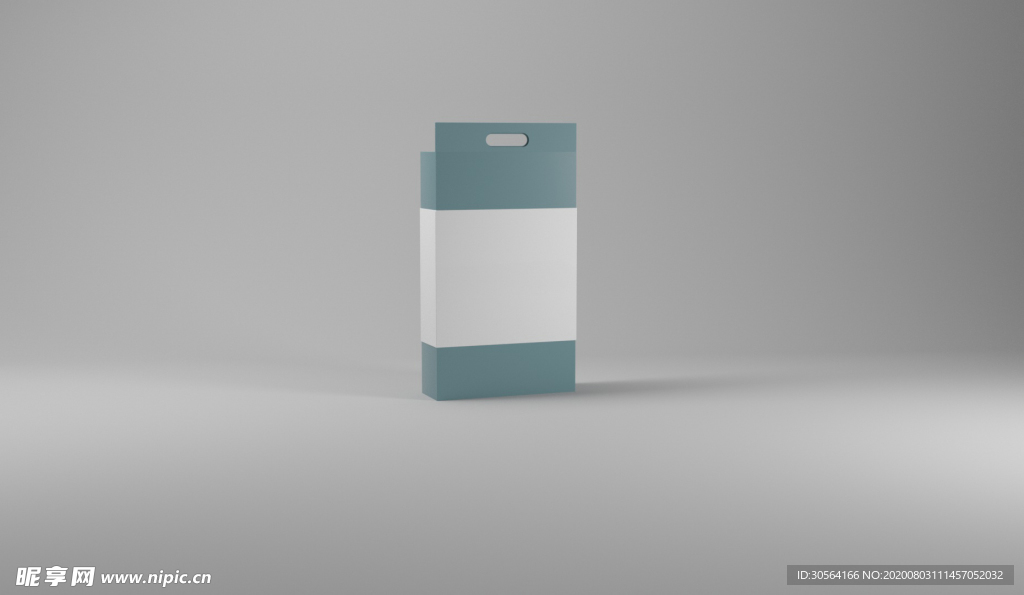 包装盒袋子立体样机背景素材