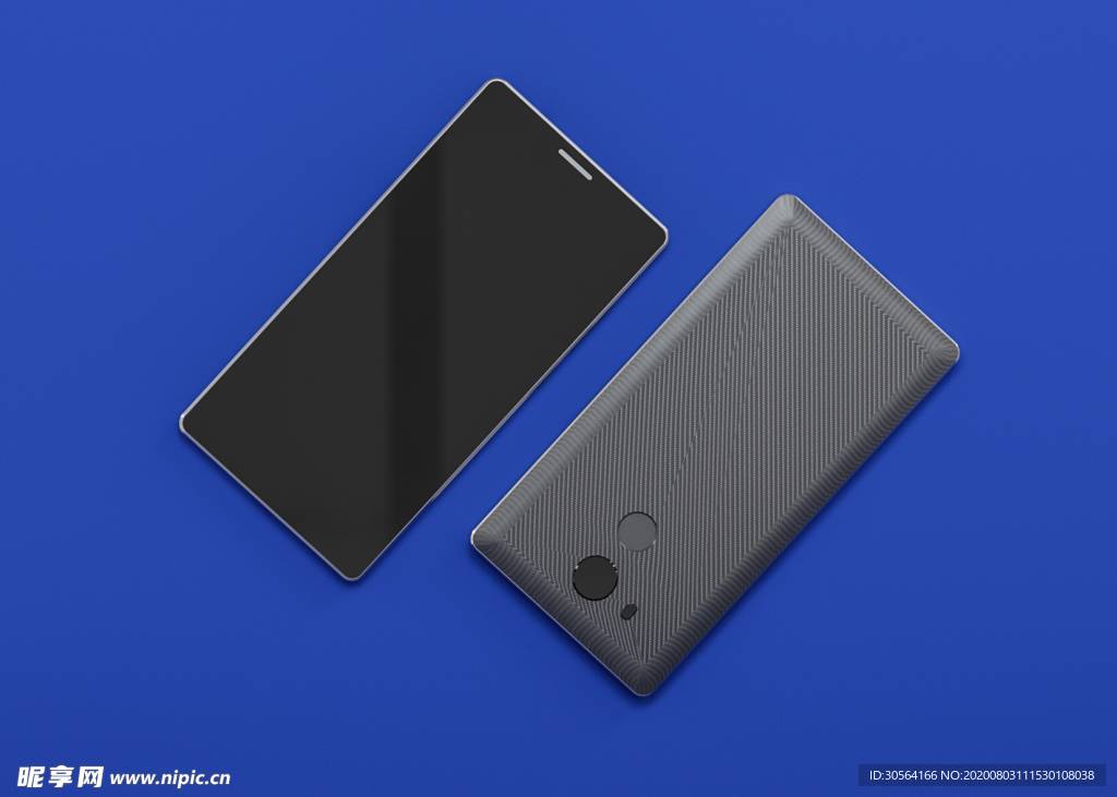 手机展示立体样机背景素材