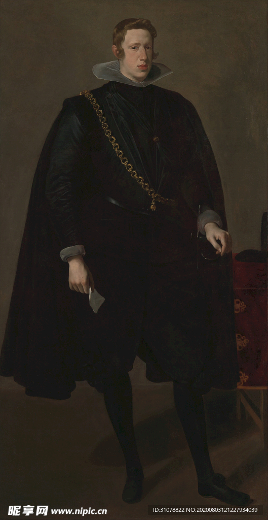 古典人物场景油画