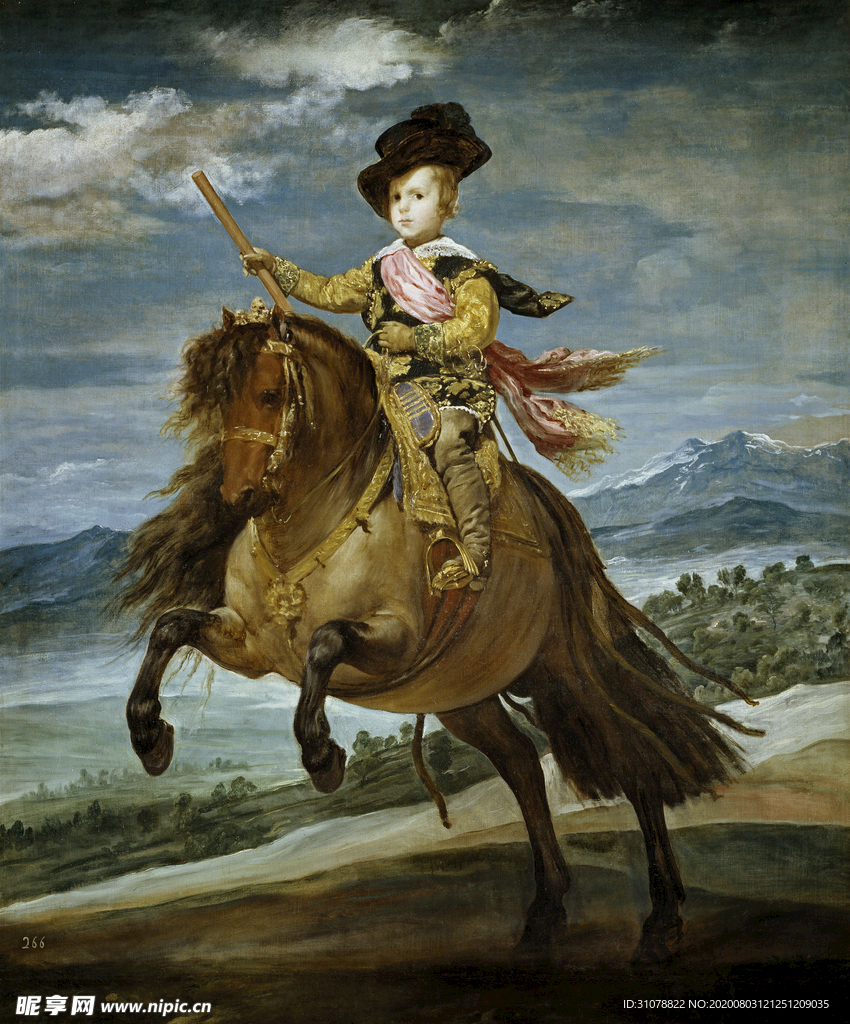 古典人物场景油画