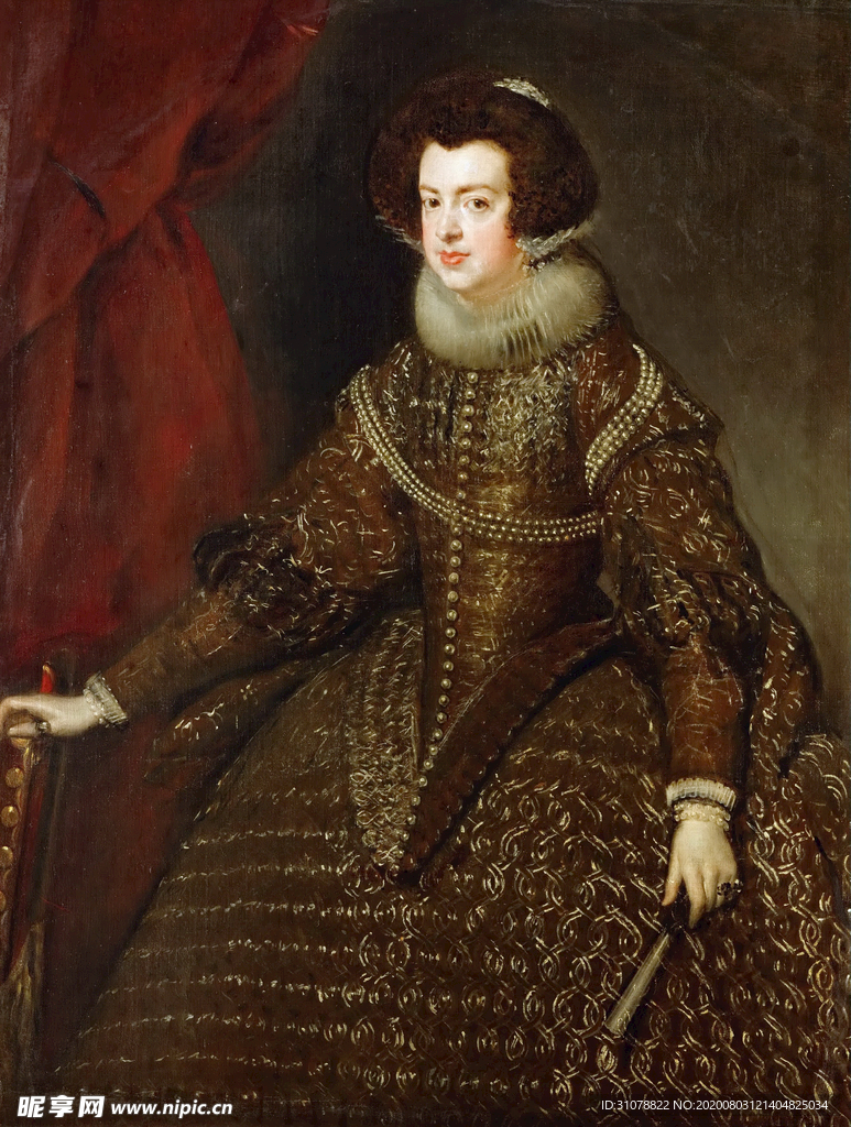 古典人物场景油画