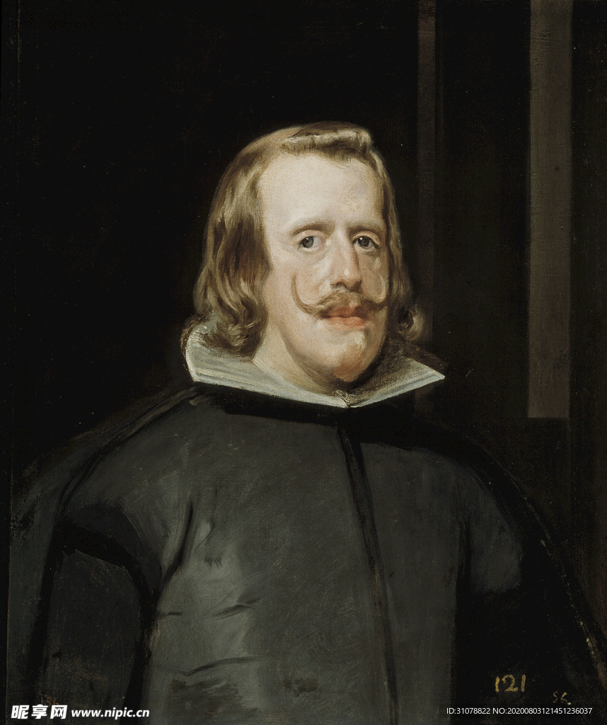 古典人物场景油画