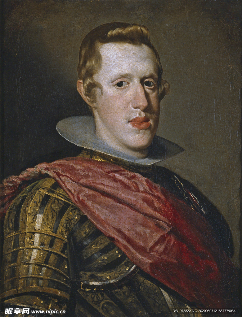 古典人物场景油画