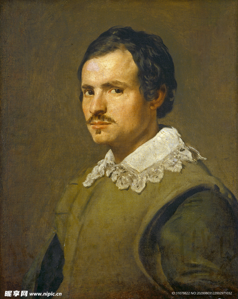 古典人物场景油画