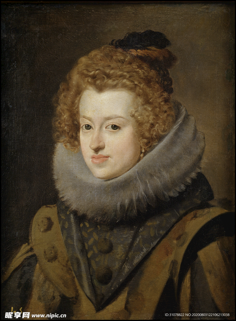 古典人物场景油画