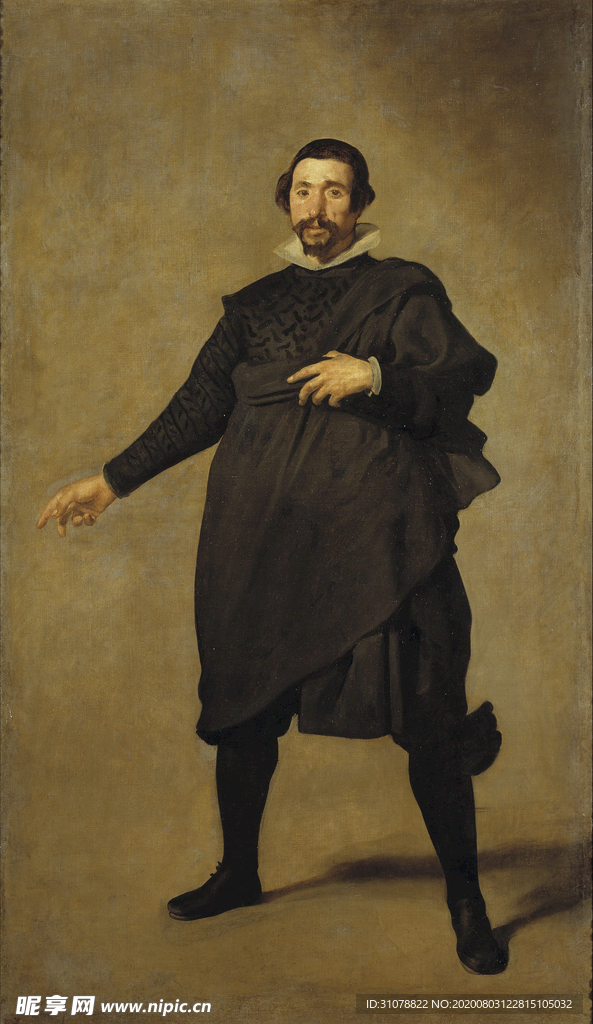 古典人物场景油画