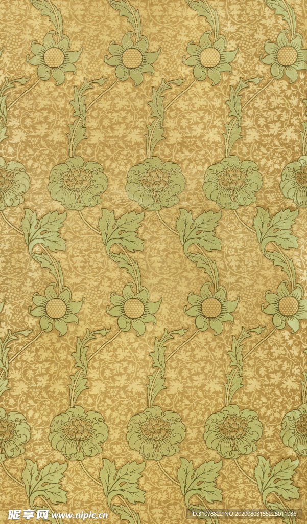 植物花朵背景图案