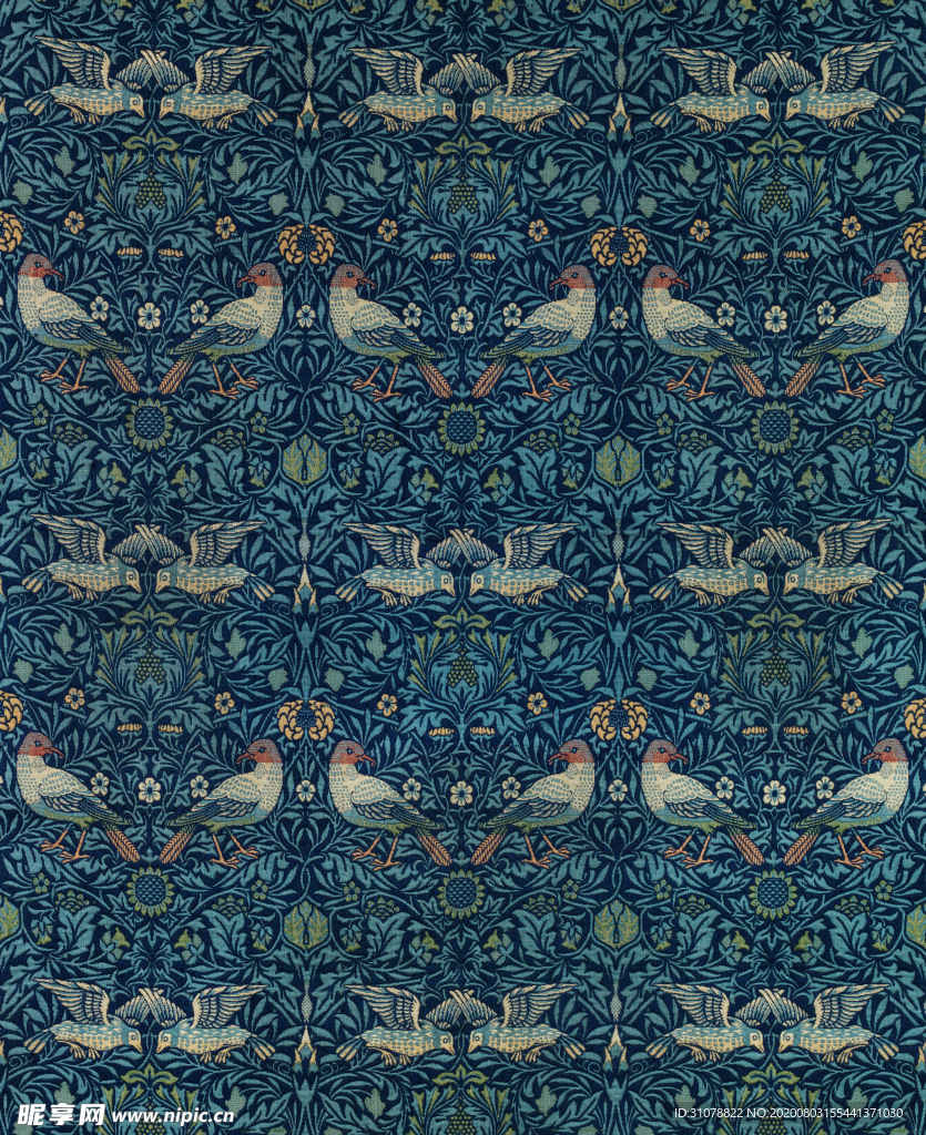 植物花朵背景图案