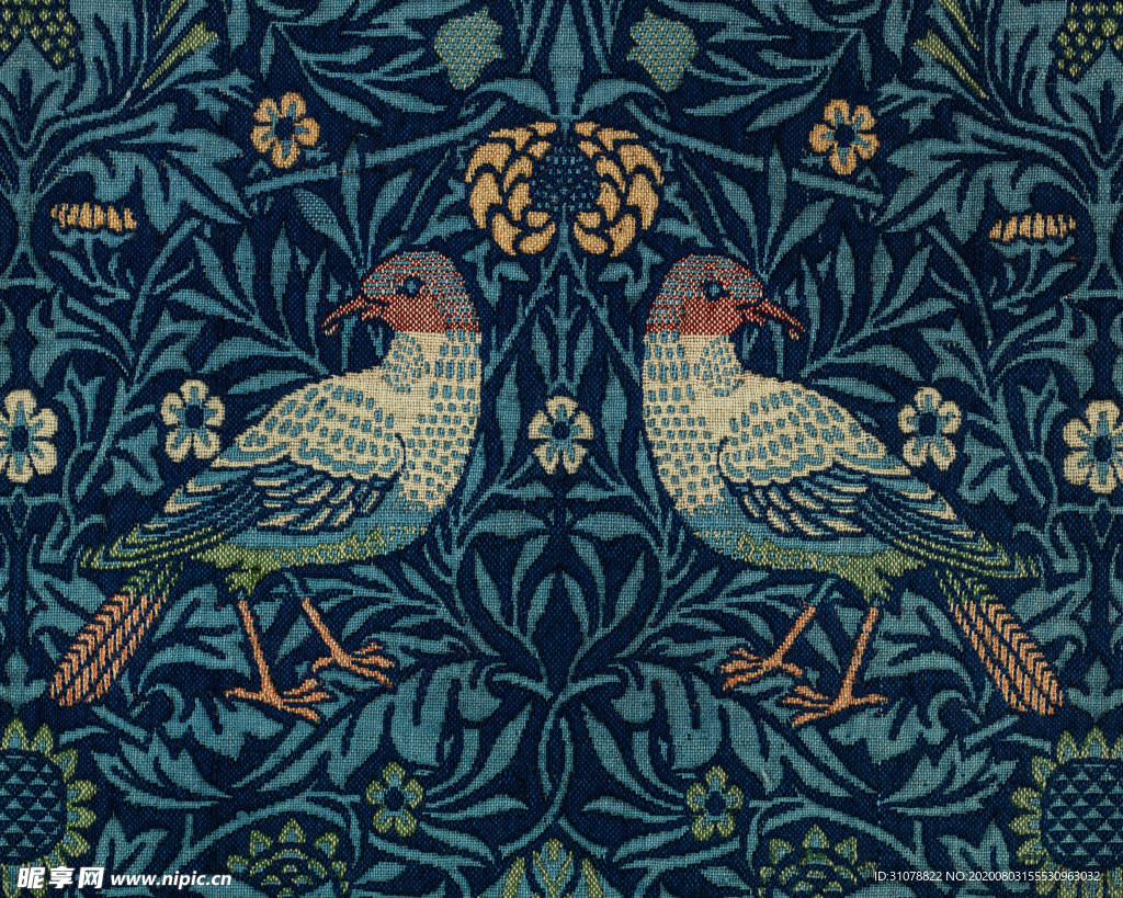 植物花朵背景图案