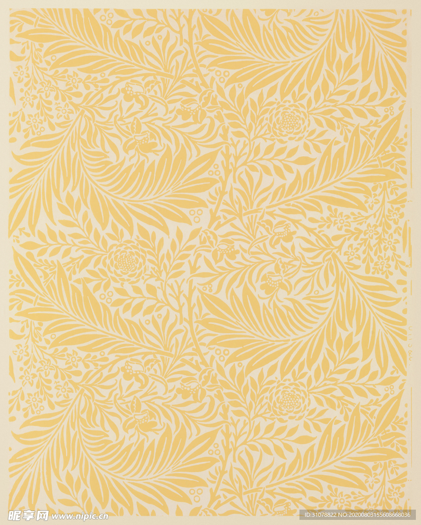 植物花朵背景图案