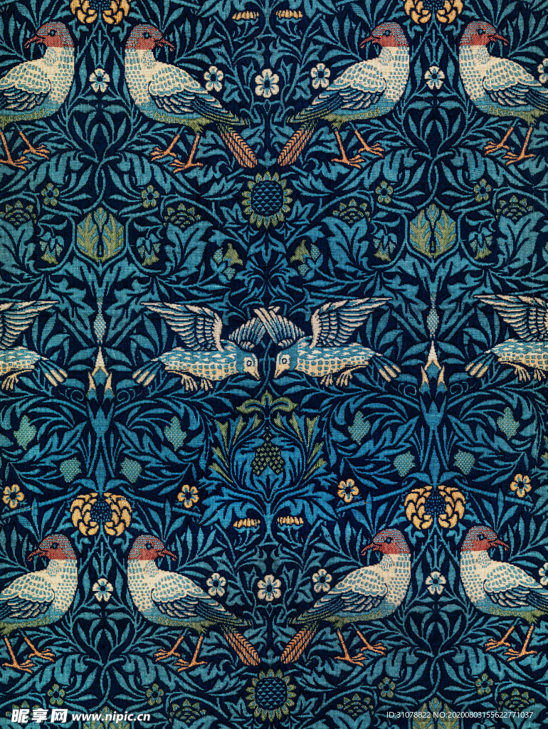 植物花朵背景图案