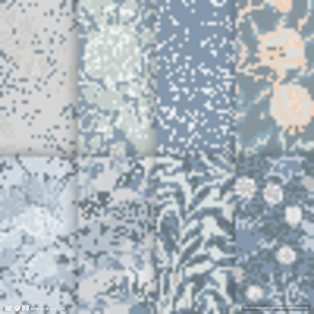 植物花朵背景图案