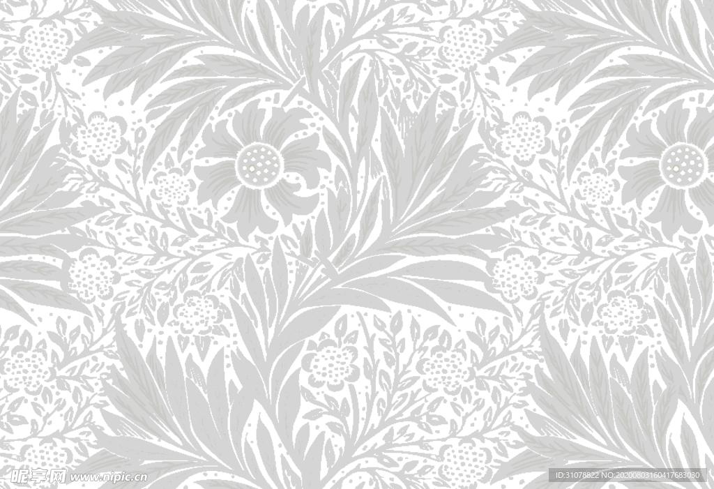 花朵植物背景底纹